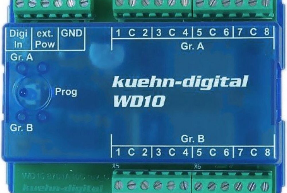 Univerzální výhybkový dekodér WD10 od firmy Kuehn